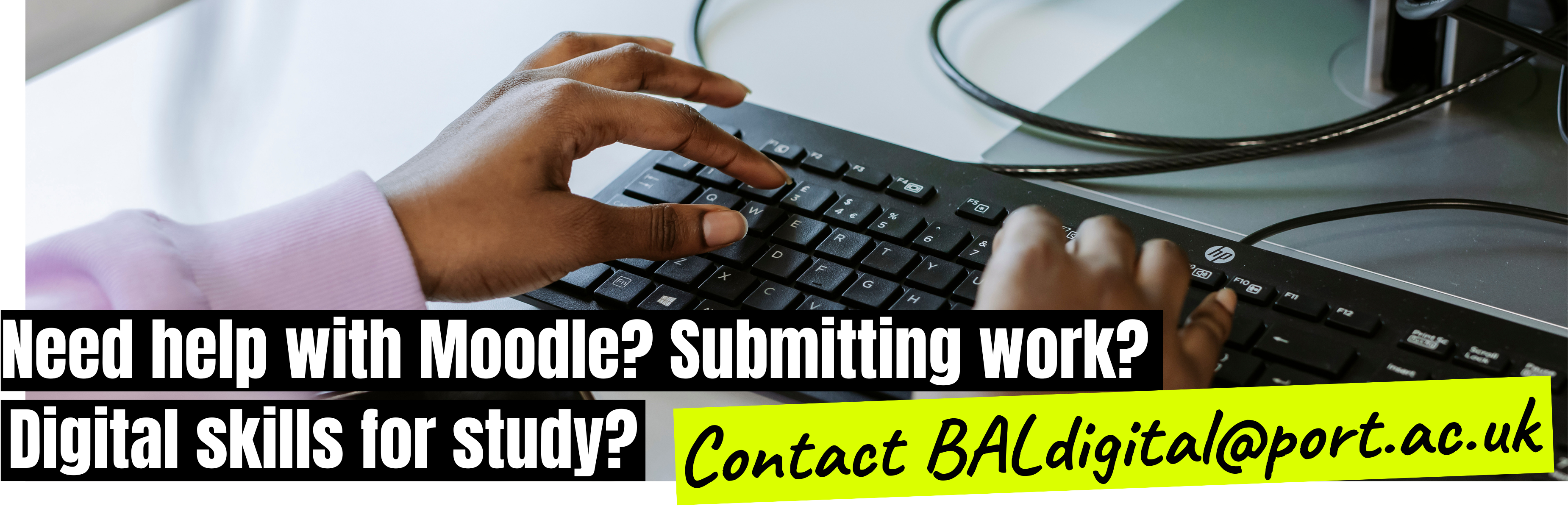 Contact BAL Digital for help with Moodle